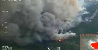 La Junta solicita el apoyo de la UME por un grave incendio en Las Mestas