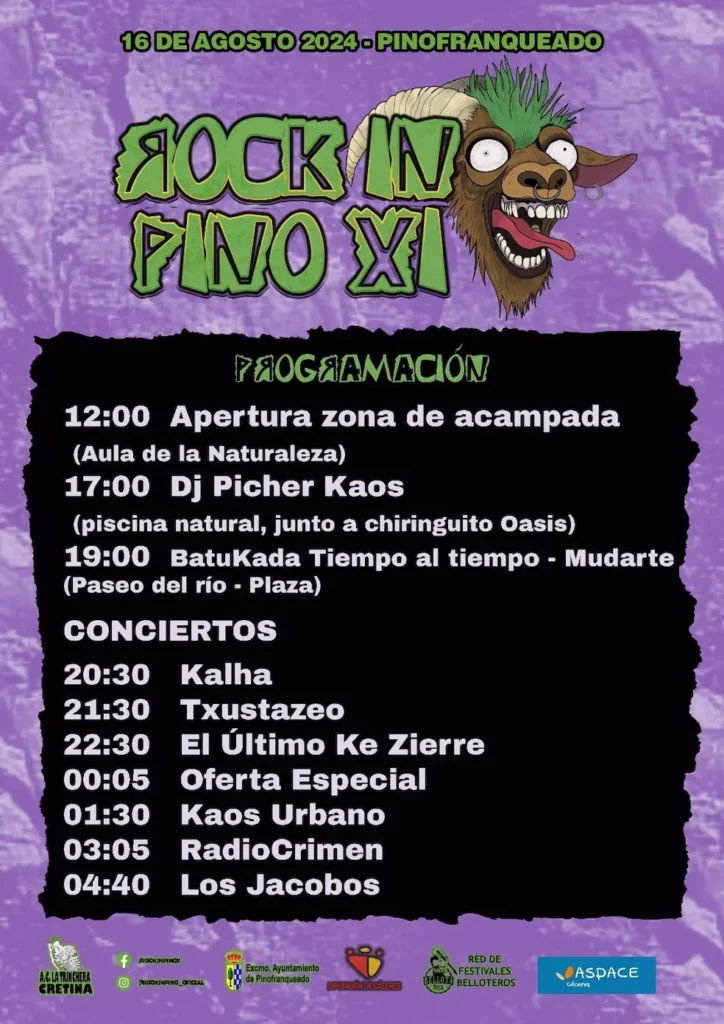 XI edición del festival "Rock in Pino"