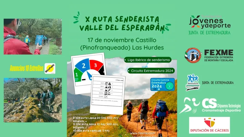 X Ruta Senderista Valle del Esperabán: