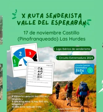 X Ruta Senderista Valle del Esperabán: