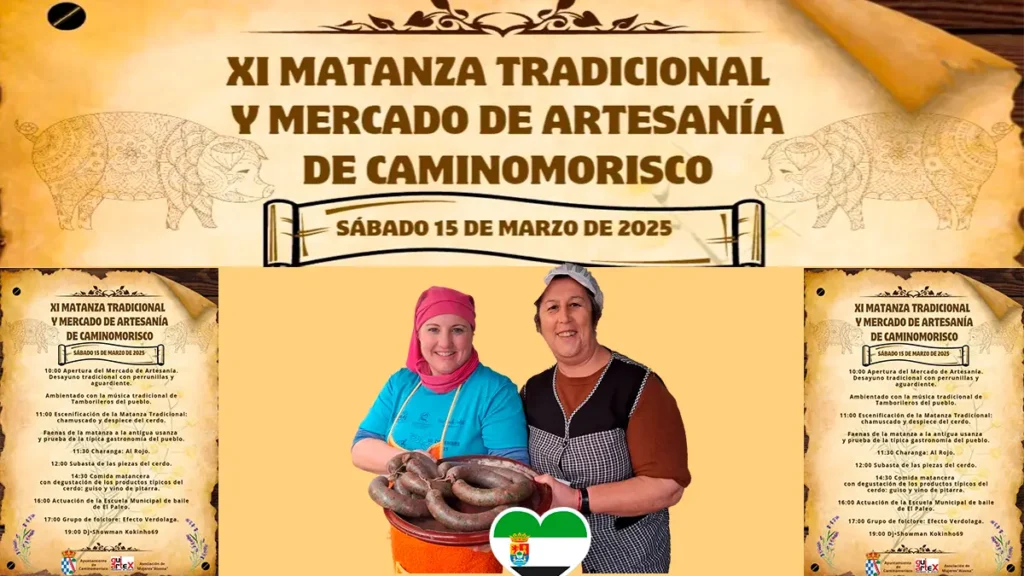 XI Matanza Tradicional y Mercado de Artesanía de Caminomorisco