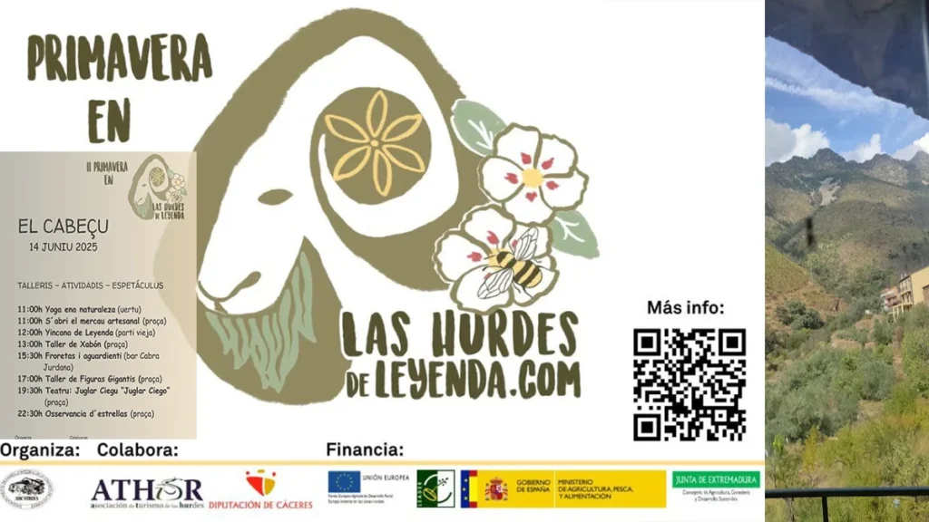 II Primavera en Las Hurdes de Leyenda en el Cabezo este 14 de Junio