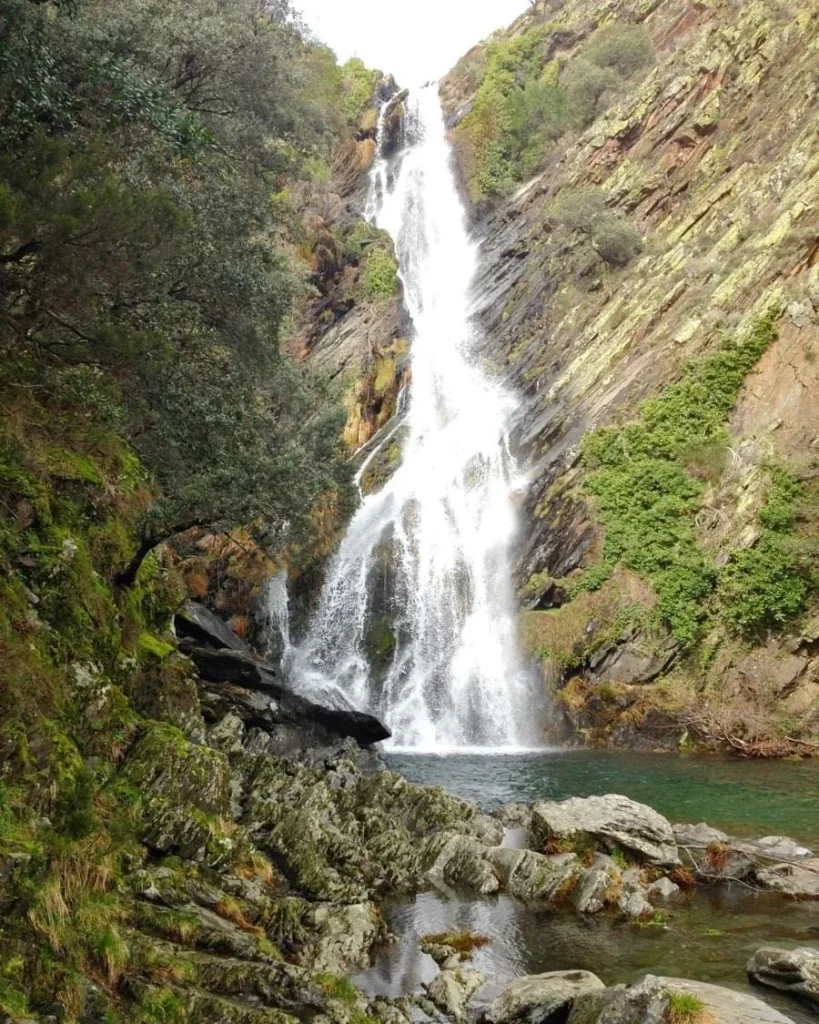 Cascada del Chorritero en Ovejuela 