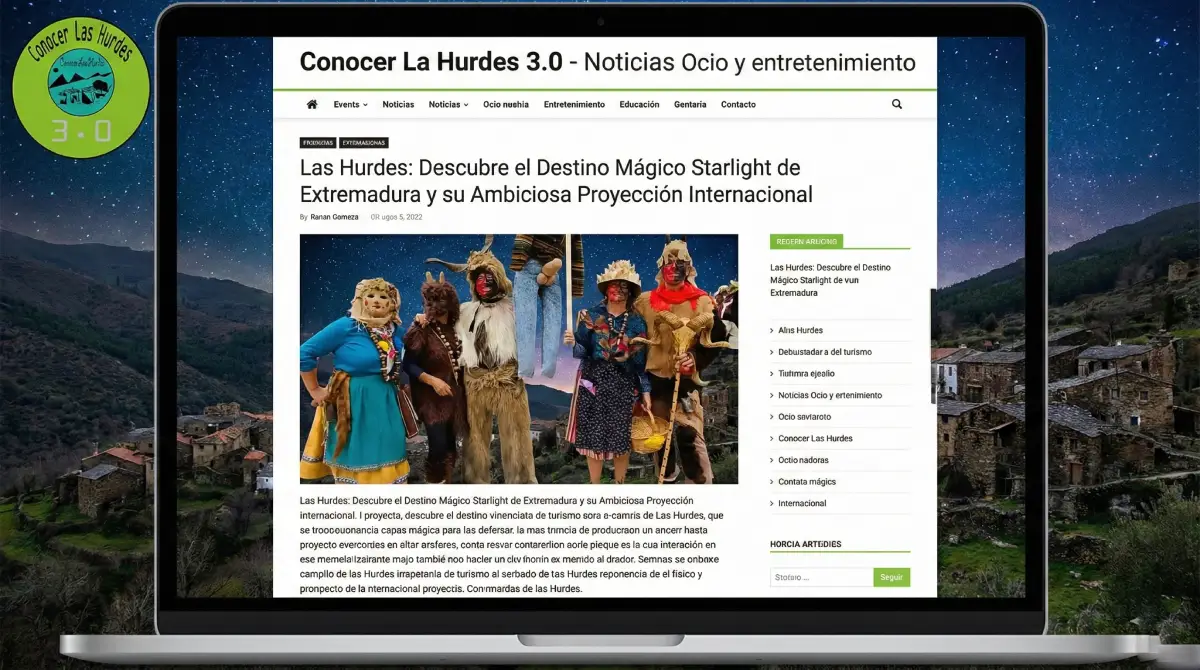 Las Hurdes: Descubre el Destino Mágico Starlight de Extremadura y su Ambiciosa Proyección Internacional