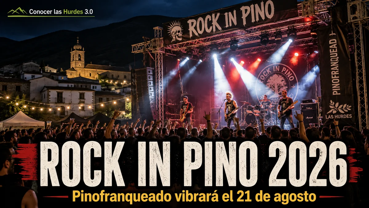 Rock in Pino 2026: Pinofranqueado se prepara para una gran noche de punk-rock